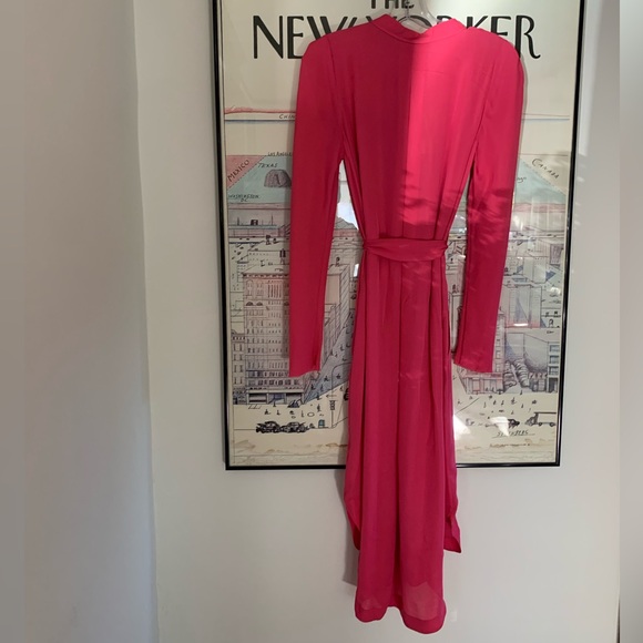 NWT Willow silk shirt dress with matching slip dress size L - Picture 3 of 14